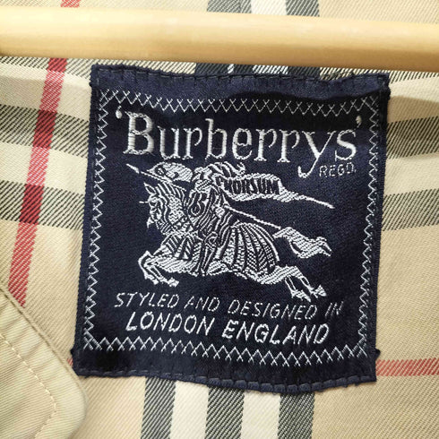 バーバリーズ BURBERRYS 裏地ノバチェックステンカラーコート メンズ